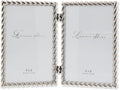 Lawrence Frames Metal Frame, Rope Design, 4x6 Double by LawrenceFrames