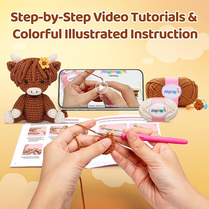 Mewaii Crochet Kit for Beginners - Image 3