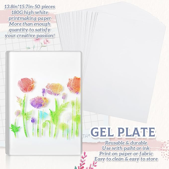 Fuyoooo 12" x 14" Gel Printing Plate Kit - Image 5