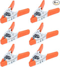 HORUSDY 6-Piece 6" inch Spring Clamp, Heavy Duty Spring Metal Spring Clamps, 2.5"-inch Jaw opening (6-Piece)
