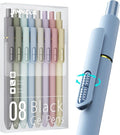 8 Pack Gel Pens, Smooth Writing, Long-Lasting Ink, Stress Relief Pens by JIMMIDDA