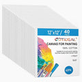Gotideal Canvas Boards for Painting, Bulk Painting Canvas for Kids and Adults by GOTIDEAL