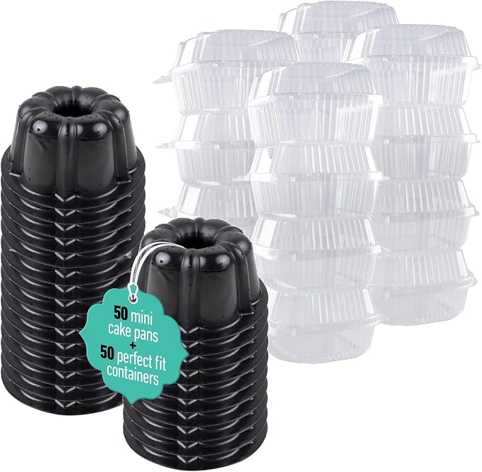 O’Creme Bakeable Plastic Mini Cake Pan by OCreme