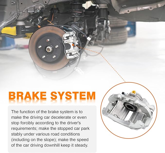 DRIVESTAR 18B4713 Rear Right Brake Caliper Passenger Side, ONLY for Chevrolet 98-05 Blazer/ 98-04 S10, for GMC 98-05 Jimmy/ 98-04 Sonoma, for Isuzu 98-00 Hombre, for Oldsmobile 98-01 Bravada