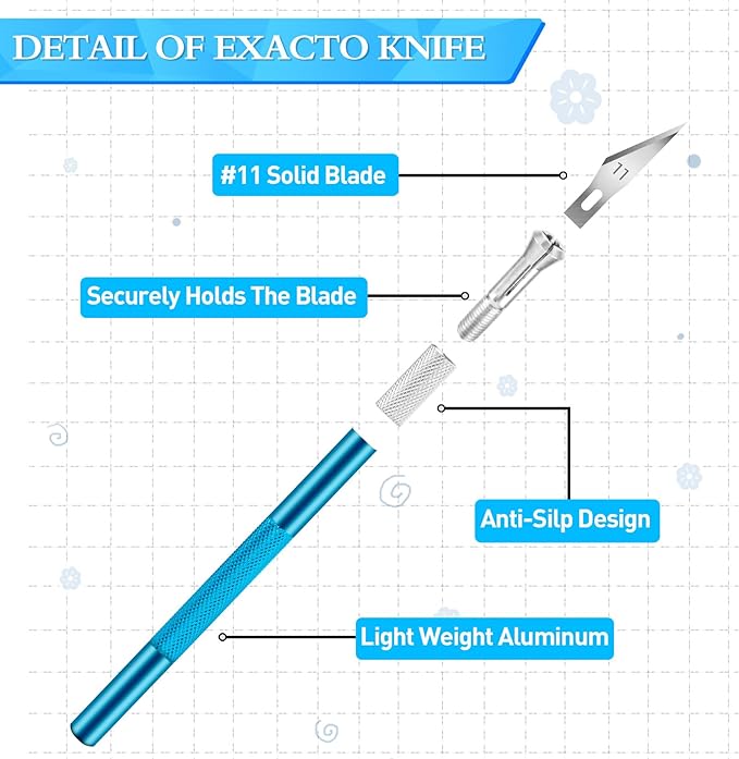 JETMORE Exacto Knife, 3 Exacto Knives - Image 2
