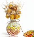 DIY Mosaic Vase Kit for Adults by AHZier