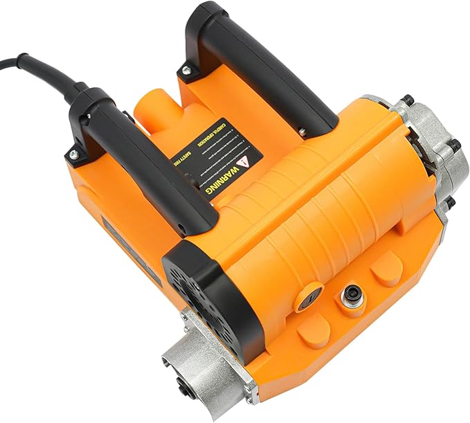 4580W Concrete Planer Electric Wall Planer Handheld Power Planer Wall Machine Planing Adjustable Depth 1-4mm for Drywall and Plaster Homes,Decoration Industries,Construction Sites