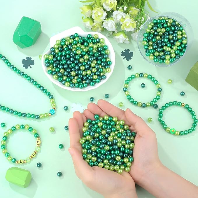 DUQGUHO 8mm St. Patrick's Day Beads - Image 5
