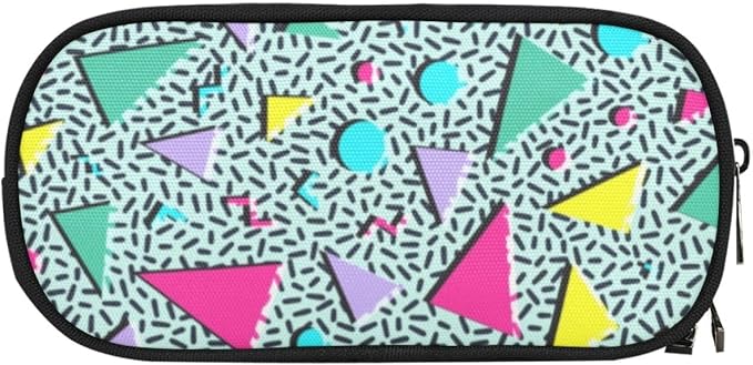 ANANGTEE Memphis 80s 90s Pencil Case Pouch - Image 2