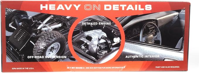 AMT 1992 4x4 Pickup 1:20 Scale Model Kit - Image 7