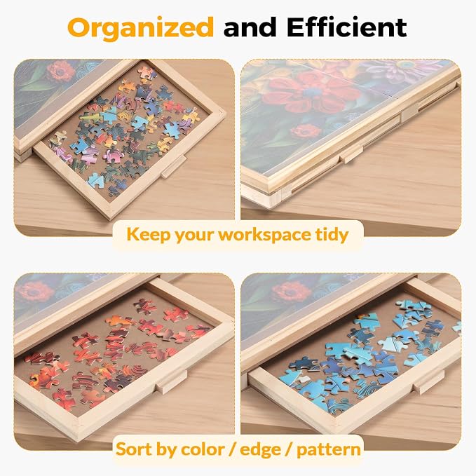 BuilderButler 2000 Pieces Rotating Puzzle Board - Image 7