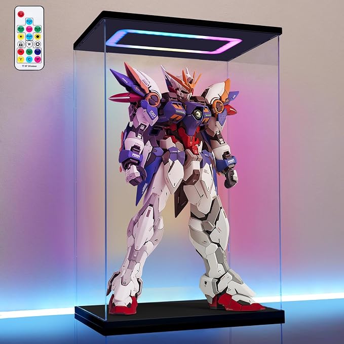 Clear Acrylic Display Case by AZEYN