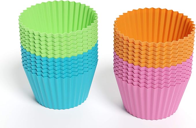 Bakerpan Silicone Mini Cupcake Liners 24 Pack - Image 2