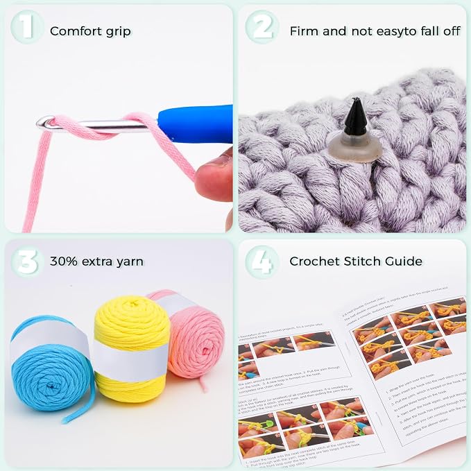 Crochet Kit for Beginners - Image 4