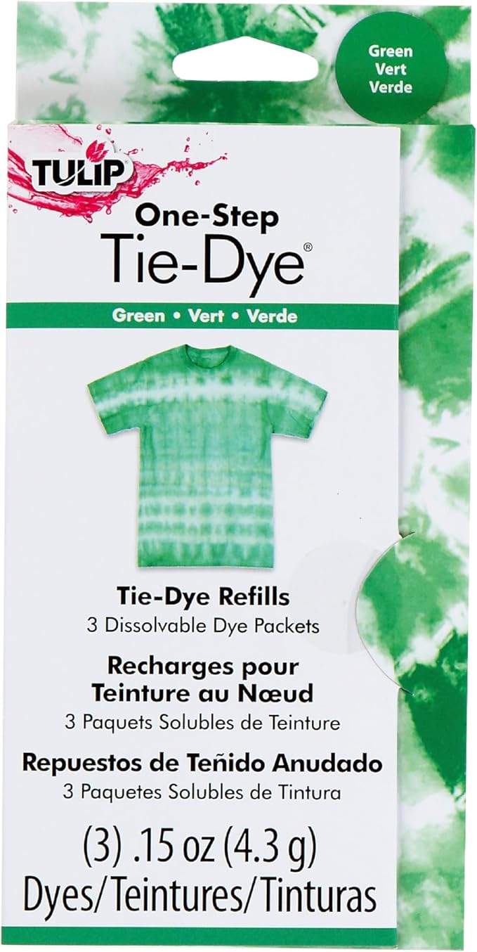 Tulip One-Step Tie-Dye Kit Dye Refill Packs by Tulip