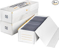 HOMEXPRO Easy Fold Trading Card Storage Box Magnetic Lid | Toploader Storage by HOMEXPRO