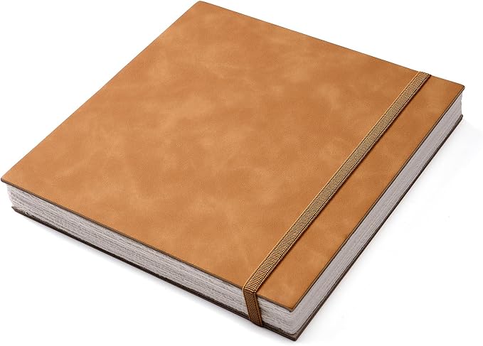 tumuarta Deckle Edge Paper Sketchbook, 92 LB, 150 GSM, 80 Sheets Mixed Media by tumuarta