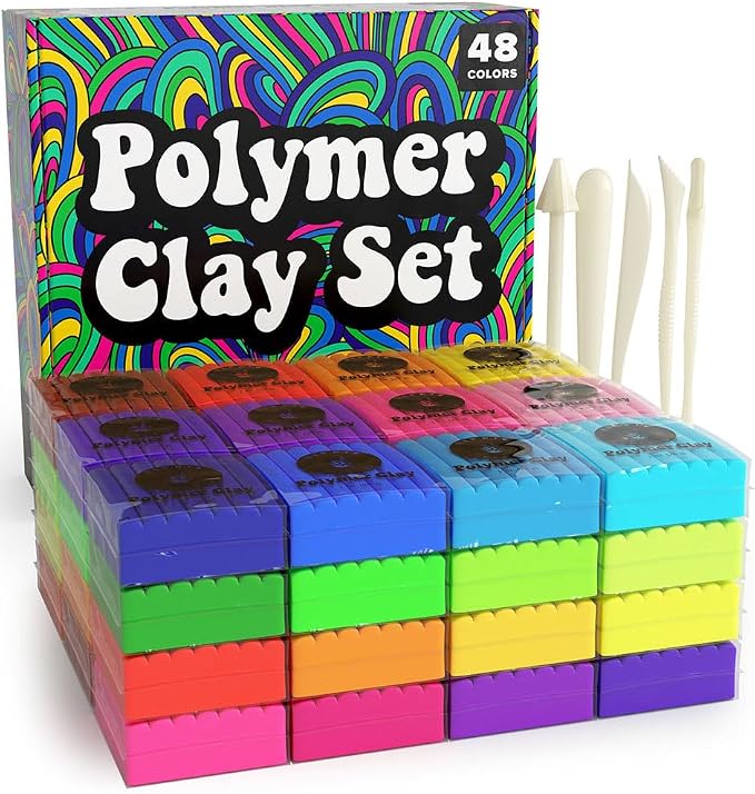 HIPPIE CRAFTER Polymer Clay Kit by HippieCrafter