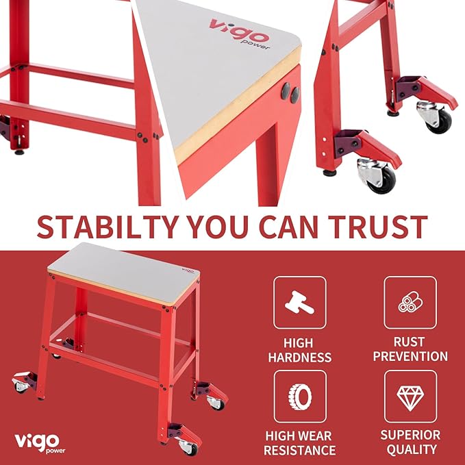 Universal Planer Stand, Drill Press Stands with Wheels, 700 lbs Heavy Loads, Tool Stands for Woodworking and Garage, for Most Scroll Saw Stand, Bench Grinder Stand, Jointer Stand, Bandsaw Stand