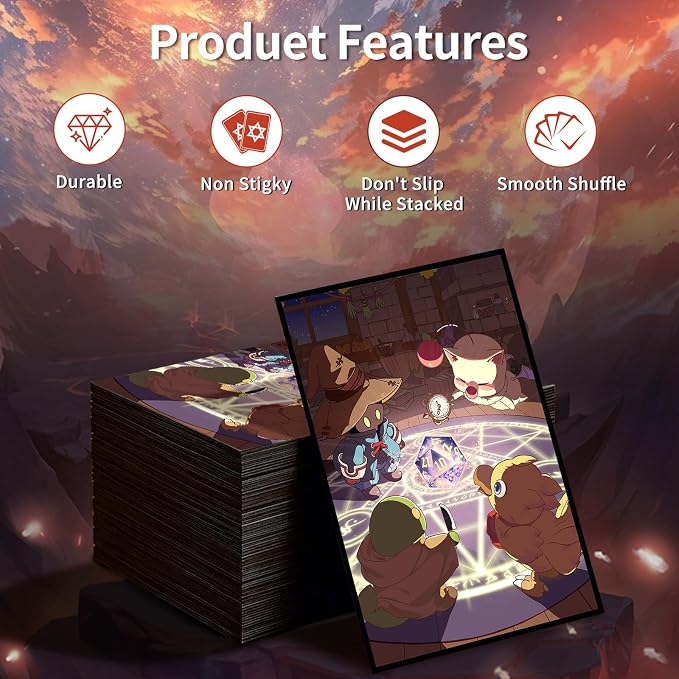 MTG Card Sleeves Art Card Sleeves Deck Protector, Smooth Shuffle - Image 2