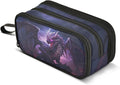 Dragon Purple Pencil Case Box Boys Girls Large Pencil Pouch by BOENLE-WELCOMEYOURCOMING