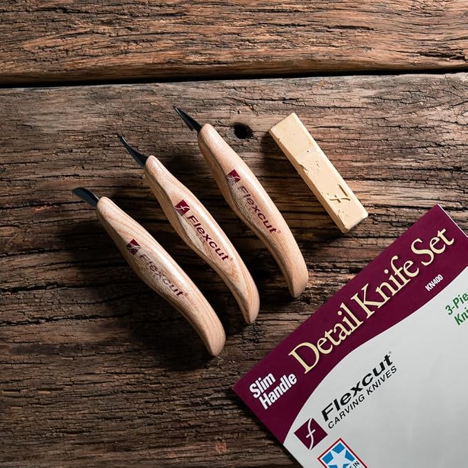Flexcut Wood Carving Set | Detail Knife Set, - Image 4