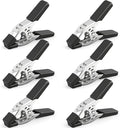 HORUSDY 6-Piece 6" inch Spring Clamp, Heavy Duty Spring Metal Spring Clamps, 2.5"-inch Jaw opening (6-Piece)