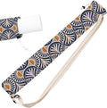 Art Deco Blue and Orange Sun Mahjong Mat Bag by Unknown