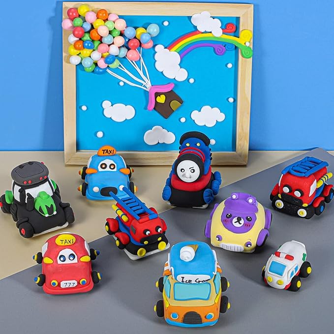 Air Dry Clay Kit for Kids – 36 Colors Non-Toxic Soft Modeling Clay Set | - Image 7