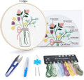 BERYA Flowers Embroidery Kit Including Video Step by Step Instructions by BERYA