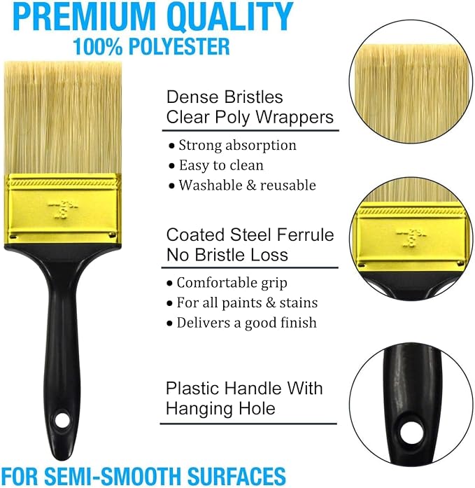 Great Andrew Paint Brushes, Paint Brushes Set - Image 5