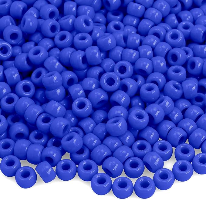 Pony Beads Bulk 1100 Pcs, Beads by anpiwshjo