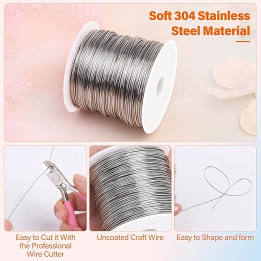 cridoz 20 Gauge Stainless Steel Wire - Image 3