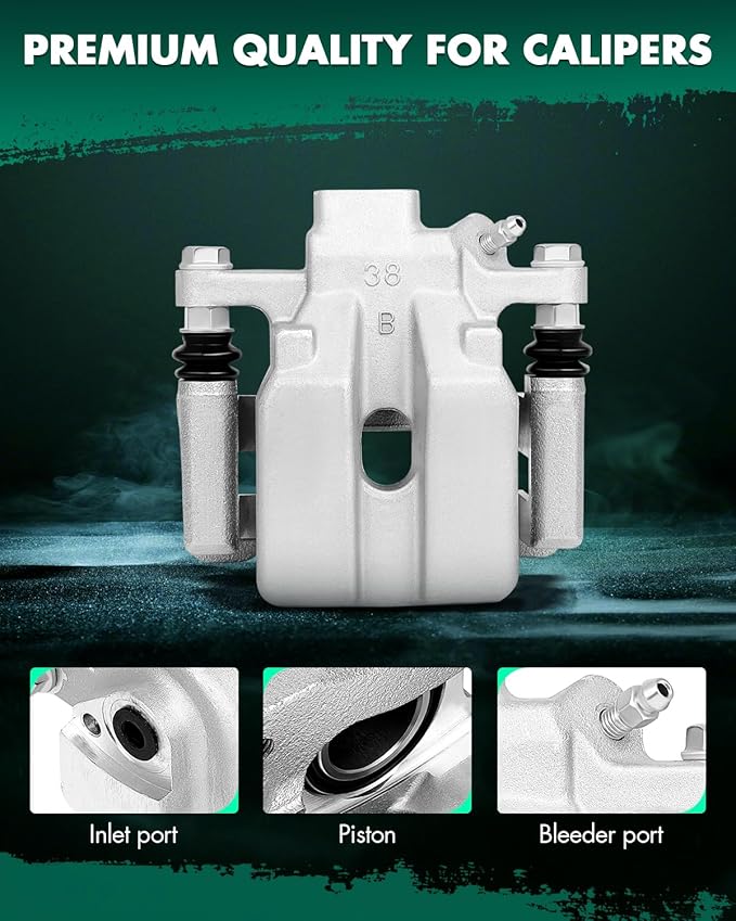 SCITOO Rear Left & Right Brake Calipers With Bracket 19B3131 19B3130 Compatible For Lexus For ES350 2007-2012 For Toyota For Avalon 2008-2011 For Toyota For Camry 2007-2011