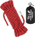 AOLEBA 10.5 mm Static Climbing Rope 10M(32ft) 20M(64ft) 30M(96ft) 50M(160ft) 70M(230ft) Outdoor Rock Climbing Rope, Escape Rope Ice Climbing Equipment Fire Rescue Parachute Rope