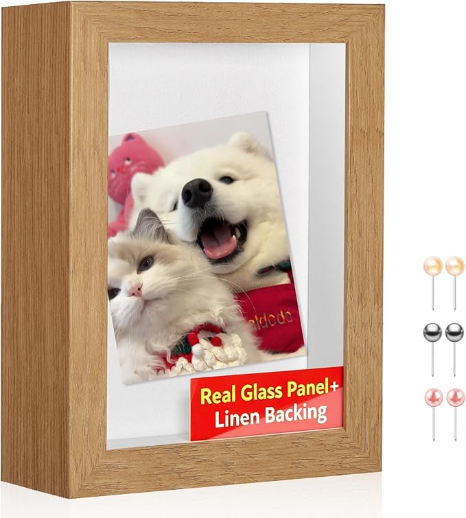 4x6 Small Shadow Box Picture Frame by MUXIUNT
