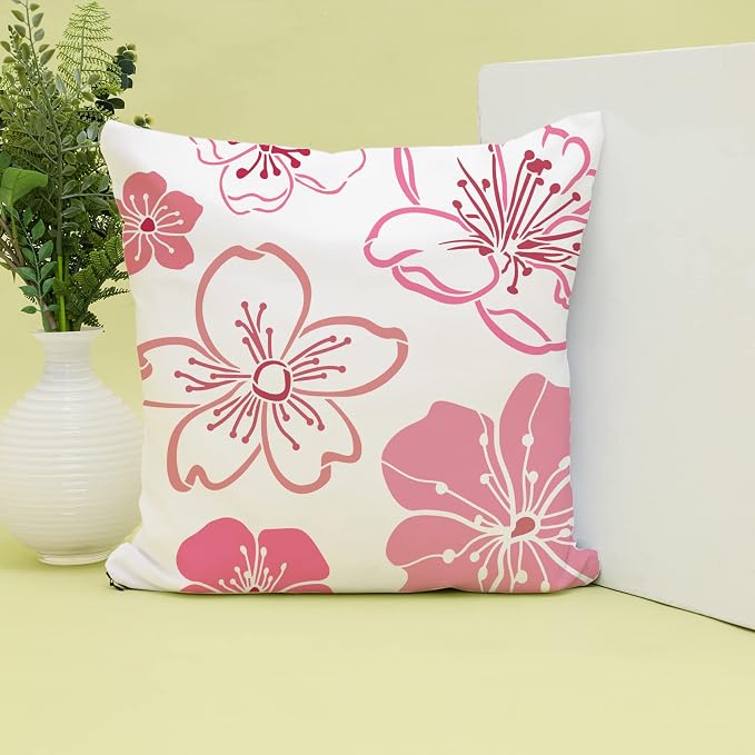 ORIGACH 4 Pcs Cherry Blossoms Stencil - Image 6