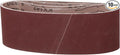3 x 21 Inch Sanding Belt, 10 Pcs 320 Grit Knife Sharpener Belts Work Sharpening for Belt Sander Knife Carving Tool Metal Working