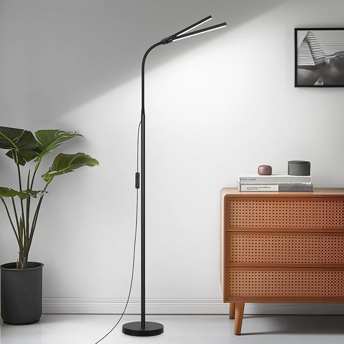 LED Floor Lamp, 18W/2000LM Bright Reading Floor Lamp - Image 7