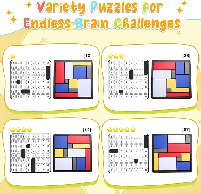 2 Pcs Logic Puzzle Brain Teaser Game - Image 6