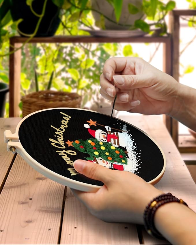 TINDTOP Christmas Embroidery Kit - Image 3