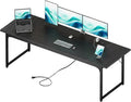 Coleshome 79 Inch Large Computer Desk by Coleshome
