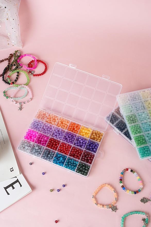 REVKI 72 Colors 6mm Glass Beads - Image 5