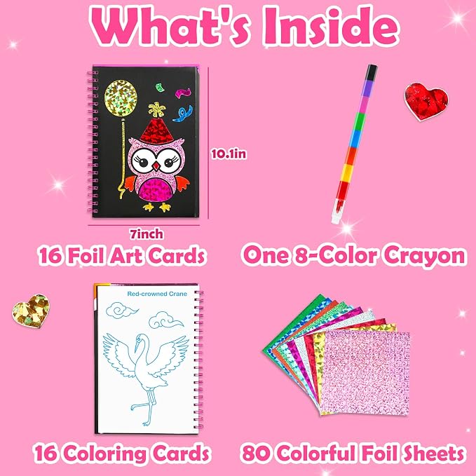 FUNNYB&G Mess-Free Foil Art Craft - Image 5