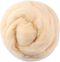 3.53oz Wool Roving, Wool Felting Supplies, Pure Wool, Chunky Yarn, Spinning by Jupean
