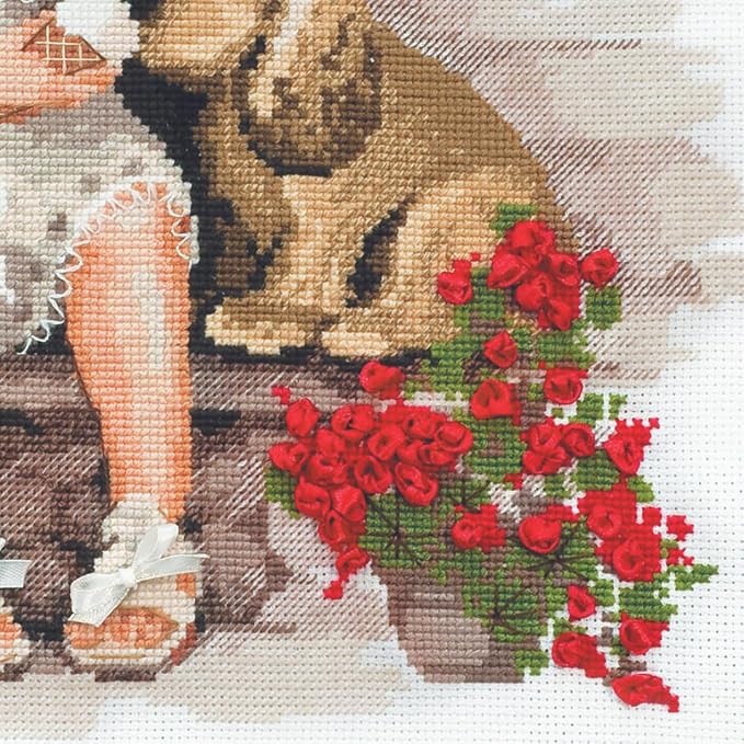 RIOLIS - Sweet Tooth 1333, Animals Cross Stitch Kits 11, Cross Stitch Kit - Image 5
