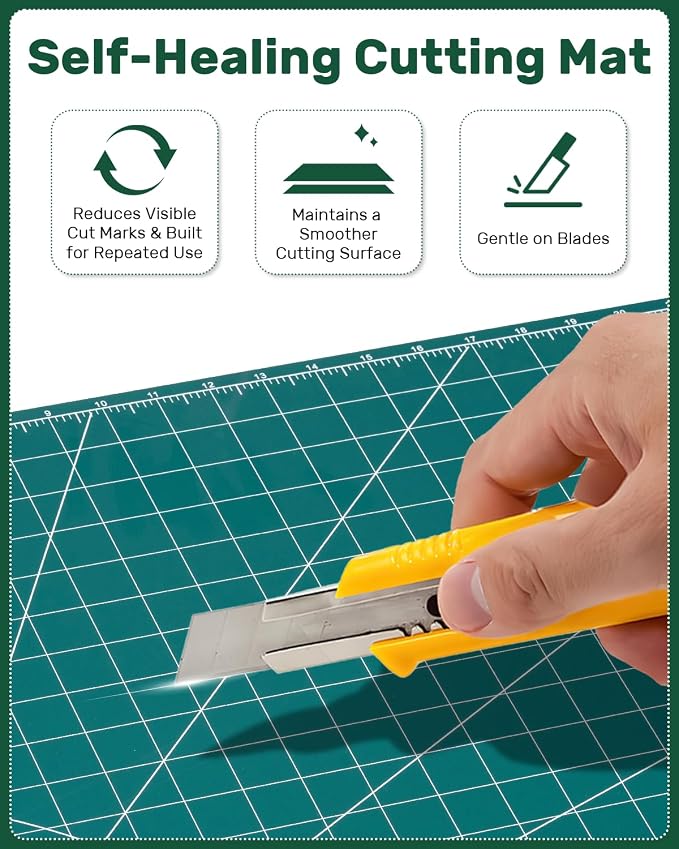 Self Healing Cutting Mat, Double-Sided Rotary Cutting Mat - Image 4