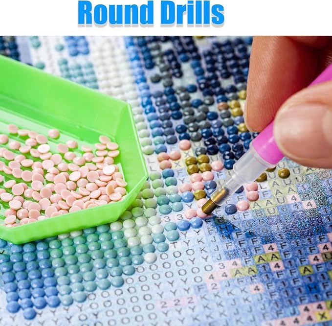 RYMILIE Book Diamond Art Kits for Adults, Flower 5D Diamond Painting Kits for - Image 6