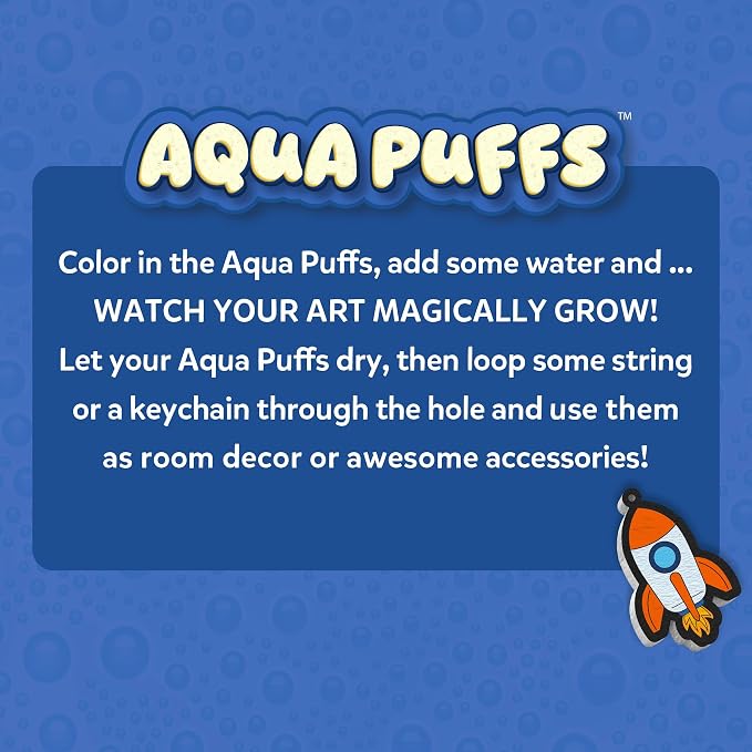 Skillmatics Aqua Puffs – Just Boy Things, Mess-Free 3D Art Kit | Paint by - Image 8