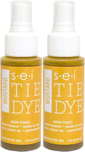 S.E.I. Mustard Tie Dye Spray Bottle: 2oz. Non Toxic Fabric Dye Spray, DIY by SEI